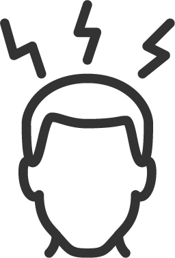 Thermometer indicating fever